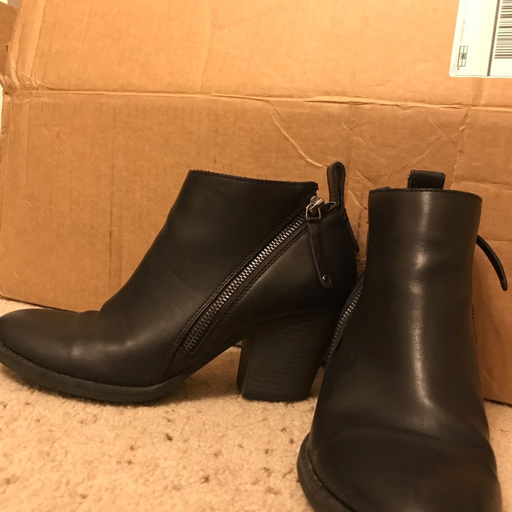 Black booties